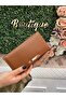 Women's Wallet Gold Closure Detailed Magnet Trend Wallet