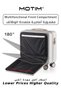 Travel Luggage Aluminum Framed Suitcase with Open Laptop Compartment Pocket 55x25x38cm 18 inch - 3
