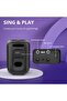 Halo 200 With 2 Wireless Mic, Bluetooth 5.3 Karaoke Party Speaker - 120w Power- Black - 8