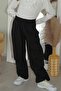 Girl's Parachute Jogger Pants 6-12 Years, Black - 2