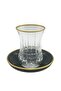 Patterned Tea Cup Set for 6 People