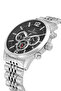 Jls0313901 Black & Silver Steel Men's Wristwatch - 2