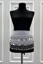 White Silver Shakira Belly Dancer Dance Belt with Sequin Bell Henna Play Entertainment Bridesmaid Wedding Shakira - 3