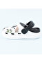 SAPS Duck Applique Back Strap Closure Clogs - Multicolor - 7