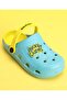 رقعة نصية من Pine Kids Clogs - أزرق سماوي وأصفر - 3