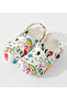 SAPS All Over Printed Backstrap Clogs - White - 5