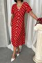 Dipmoda Women Viscose Polka Dot Print Shirt Dress Dpg083 - 4