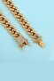 12 Mm. 17.5 Cm. Thick Stone Gold Alloy Women's Bracelet Er02Sr - 5
