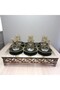 Patterned Tea Cup Set for 6 People - 2