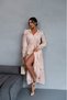women's long lace detail design dress NBMS42110 - 3