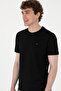 Men's Regular Fit Crew Neck Black Basic T-Shirt 50297999-Vr046 - 3
