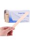 Wooden Tongue Depressor, Wax Spatula Depilatory Wood Spatula Waxing Disposable Wood (200 PIECES) - 3