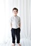 Black Vera Linen Stitched Carrot Trousers - 2