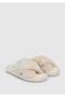 Beige Women's House Slippers