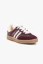 Kids Girls Boys Baby Burgundy Sports Shoes Sneaker - 4