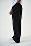 Men's Washed Cargo Baggy Trousers Black - 3
