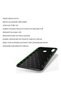 Case for Galaxy A51 Carbon Patterned Lux  Silicone Navy Blue + Full Screen Protector - 3