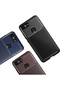 Case for Xiaomi Redmi Note 5 Pro Carbon Patterned Lux  Silicone Navy Blue + Nano Screen Protector - 3