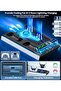 Tokluck PS5 Wall Mount - Cooling Station for PS5 Slim/Original Disc & Digital, 3 Levels Fan, Control - 6