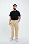 Cushy Cool Men's Oversize Loose Cut Parachute Cargo Pocket Adjustable Leg Clip Baggy Pants - 2