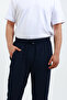 Cushy Cool Men's Oversize Loose Cut Elastic Leg Zippered Parachute Trousers with Back Pocket - 6