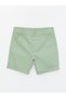 Lcw Kids Beige Short Sleeve Printed Baby Boy Shirt and Shorts Set of 2 - 4