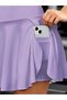 Women's High Waist Pocketed Sandy Short Skirt - 3