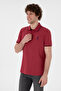 Men's Slim Fit Polo Neck Cherry Basic T-Shirt 50305980-Vr223 - 2