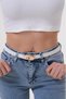 Women's Belt with Adjustable Lock Buckle, Pantalon Belt, Coat Belt, Dress Belt, Shirt Belt - 4