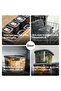 6-Piece Foly Square Food Storage Container with Colorful Labels 1.75 Liter Anthracite - 7