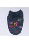 Navy Blue Space Time Cat Dog T-Shirt - Cat Dog Apparel - 4