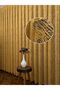 Broken Glass New Fashion Mustard Yellow 2 Layers Pleated Tulle Curtain - 3
