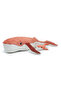 GRAVILLOU THE WHALE MUM & BABY TERRACOTTA RUST
