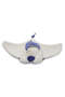 MENTALOU THE MANTA RAY MOM & BABY LILAC - 4