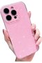 Apple iPhone 16 Pro Case Non-Smudging Glitter-Coated Shiny Durable Silicone - 2