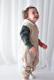 Children's Winter Overalls 4 Colors 3 Thread Raised Hooded Overalls - 2
