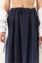 Women's Navy Blue High Waist Wide Elastic Oversize Palazzo Trousers 80165 60271071 - 6