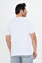 Men's Cotton Crew Neck T-Shirt White 5014-B - 6
