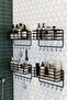 4Pcs 34 cm Stainless Bathroom Organizer Shampoo Holder Shelf - 2