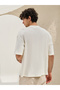 Waffle Textured Short Sleeve Regular Fit T-Shirt - 4