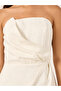 Bandeau Neck Sleeveless A-Line Midi Dress - 4