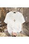 Loose Fit Cotton T-Shirt for Men - Stylish Summer Graphic Tee with Compass & Floral Print, - 2