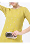 Women Yellow Ethnic Motifs Printed Kurta - 4