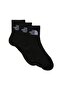 Multi Sport Cush Quarter Sock 3P 3-Pack Unisex Socks Nf0A882Gjk31 Black-Xs