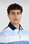 Cotton Polo Shirt with Buttons - 3