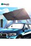 Car Umbrella Foldable, for Car Front Window Blocks UV Rays Heat Keep Cool - 4