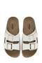 405254.Z5Fx White Women's Slippers - 4
