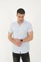 Plain Patterned Viscose Shirt-02 - 5