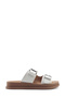 407063 .Z5Fx White Women's Slippers