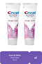 Toothpaste | 3D White Brilliance Pearl Glow Whitening | 75 ml x 2 | Fresh Mint Flavor